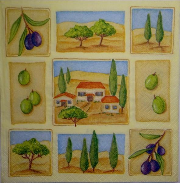 064 Mediterranean Sea - 3-ply